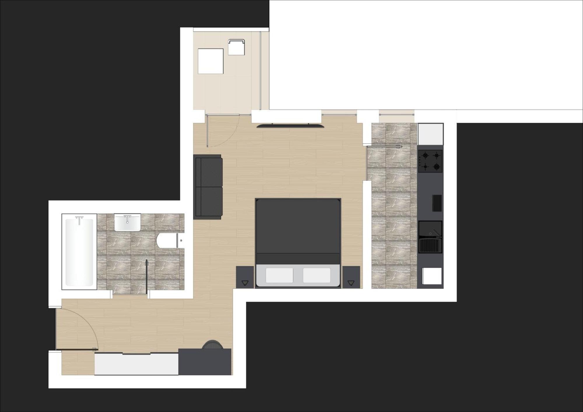 Shiro Appartement Boekarest Buitenkant foto